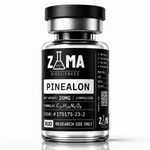 Pinealon 20mg lyophilized research peptide vial, Zama Biosciences